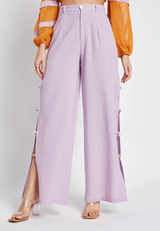Citrus Violet Trouser