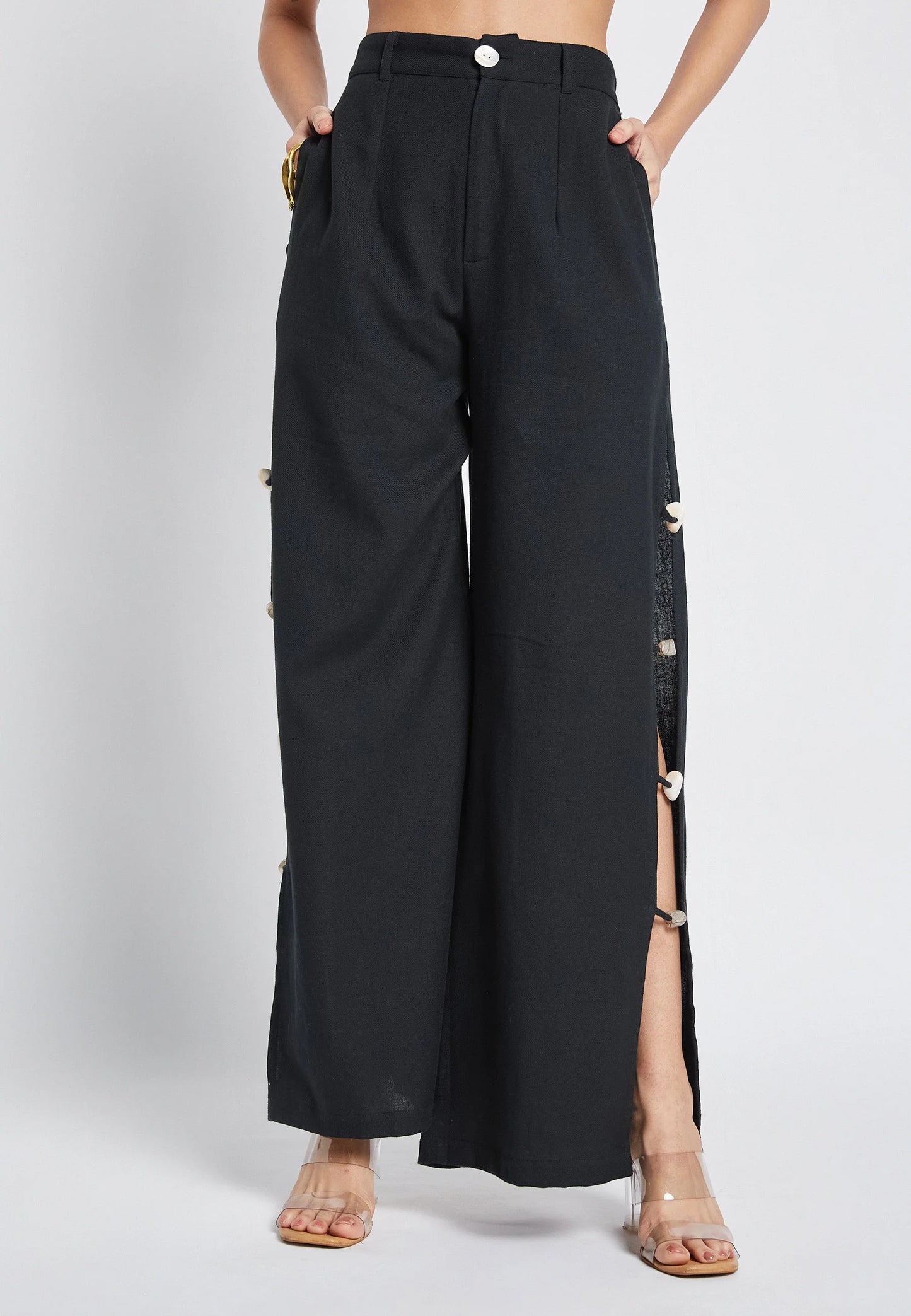 Citrus Black Trouser