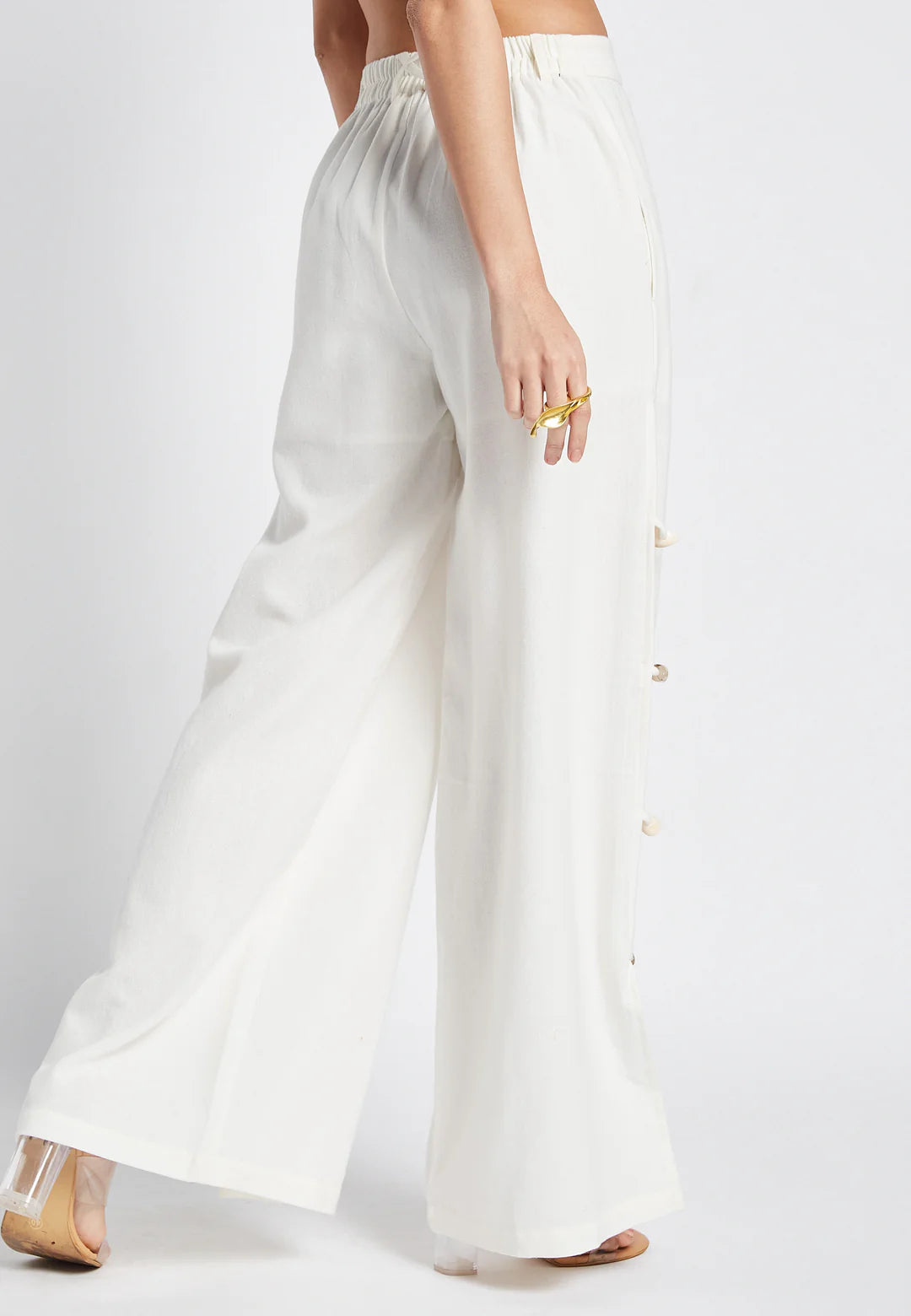 Citrus White Trouser