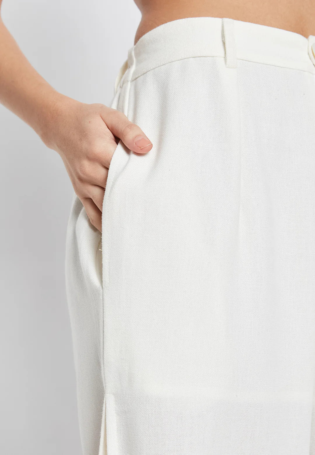 Citrus White Trouser