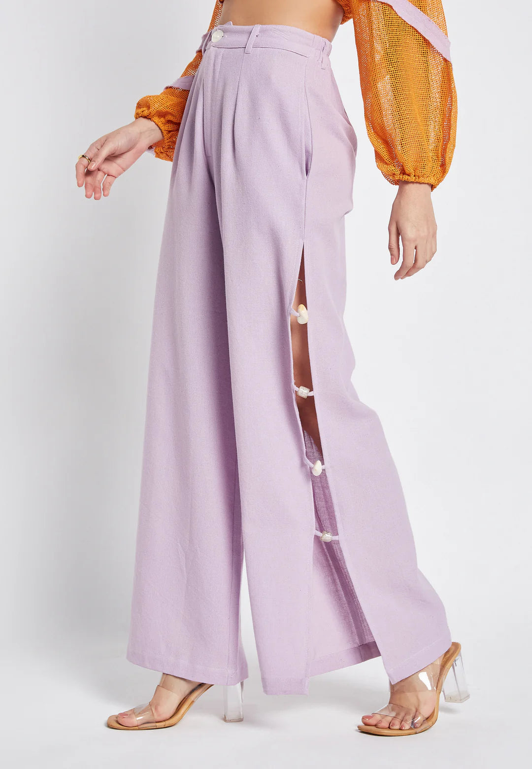 Citrus Violet Trouser